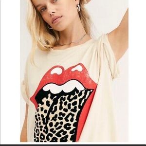 Free people x daydreamer Rolling Stones tee